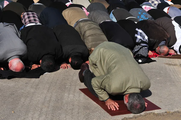 Moslims bidden — Stockfoto