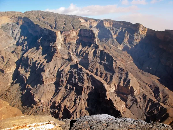 stock image Jebel Shams Mountain Oman