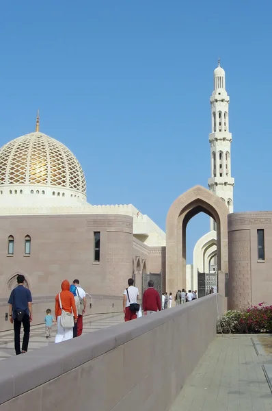 Mezquita Sultán Qaboos Omán — Foto de Stock