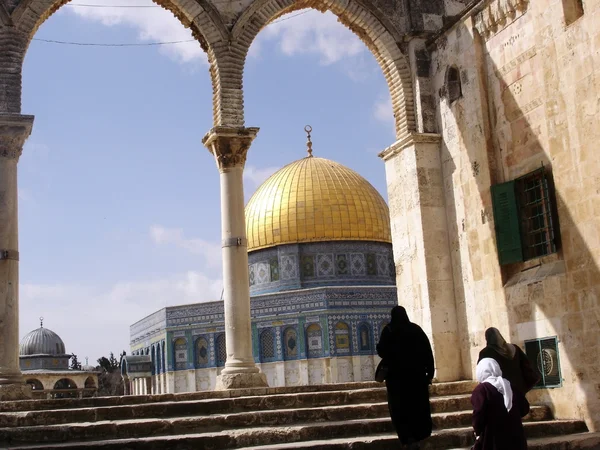 Jerusalems tempel montera Klippdomen — Stockfoto