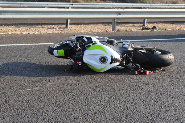 Motorbike Bicycle Road Accident