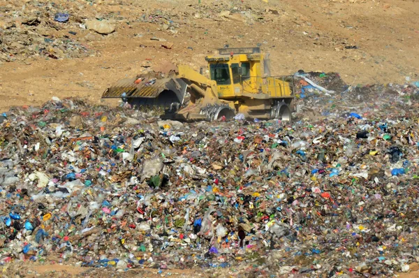 Vuilnis recyclingcentrum — Stockfoto