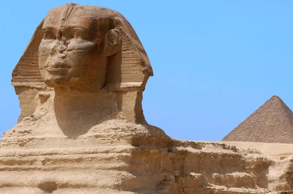 De grote Sfinx van Gizeh, Egypte — Stockfoto