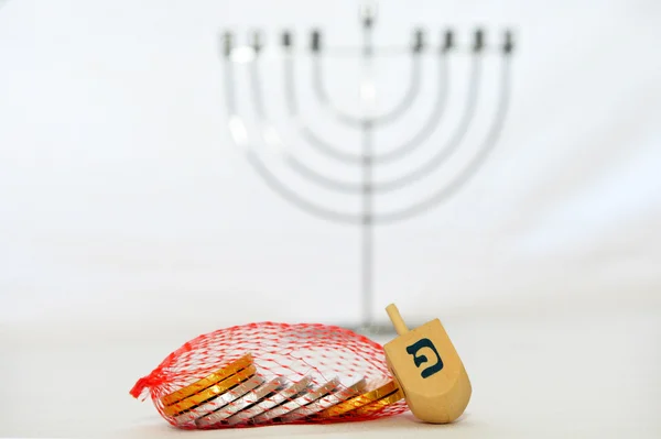 Hanukkah için izole obejects — Stok fotoğraf