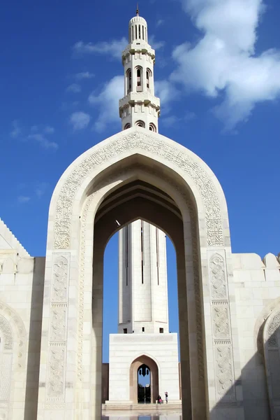 Meczet Al qubrah w muscat, oman — Zdjęcie stockowe
