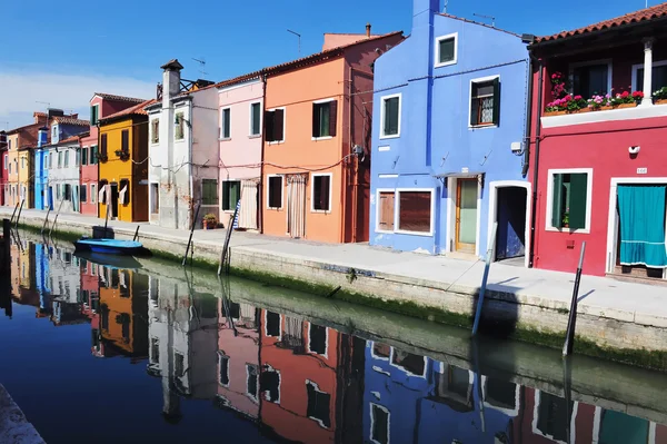 Renkli burano, İtalya — Stok fotoğraf