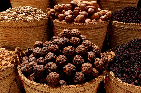 Spices in Aswan Market, Egypt — Stock Photo, Image