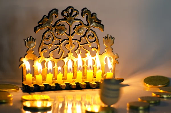 Jewish Holiday Hanukkah — Stock Photo, Image