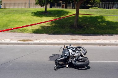 motosiklet kazası