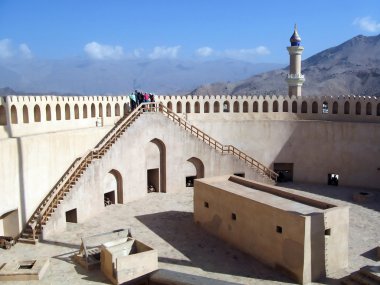 Nizwa Fort in Oman clipart