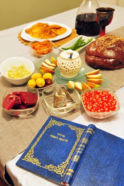 Еврейские праздники - Рош ха-Шана — стоковое фото