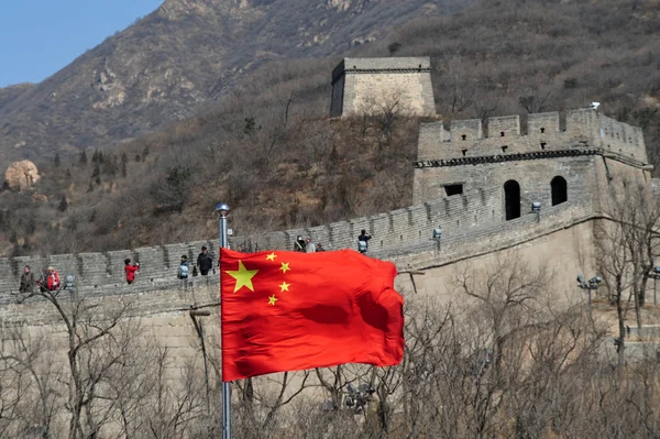 Большая стена Китая — стоковое фото