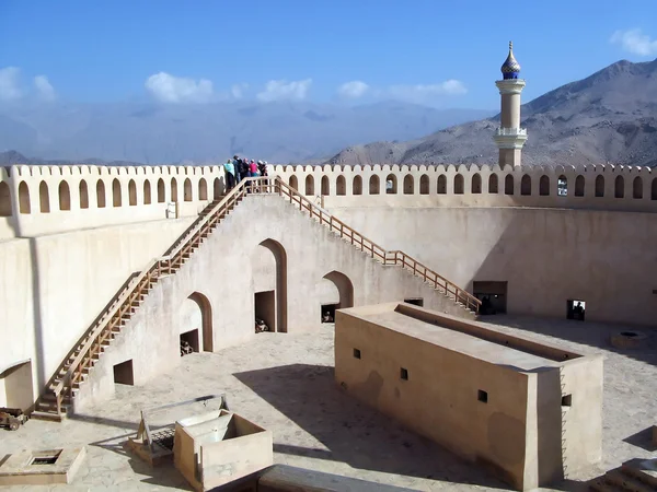 Pevnost Nazvá v Ománu — Stock fotografie