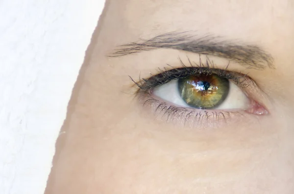 Womans oko — Zdjęcie stockowe