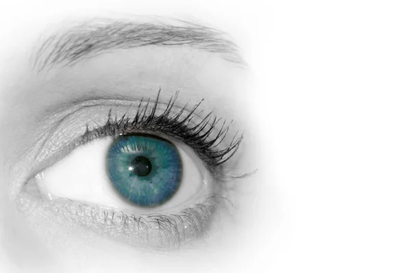 Abstract Blue Eye — Stock Photo, Image