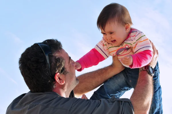 Father and Daughter Parenting — Stock Photo, Image