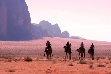 Wadi Rum Jordan clipart