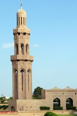 Al Qubrah Mosque in Muscat Oman clipart