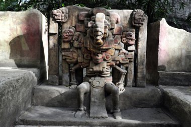 The National Museum of Anthropolog in Mexico City clipart