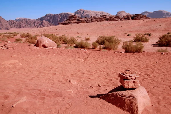 Il Regno hascemita di Giordania-Wadi Rum — Foto Stock