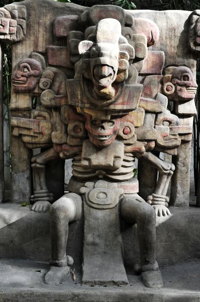 O Museu Nacional de Antropologas na Cidade do México — Fotografia de Stock