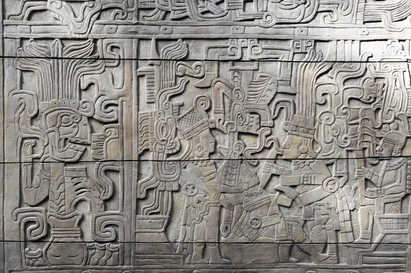 Muzeum Narodowego anthropolog w Meksyku — Zdjęcie stockowe
