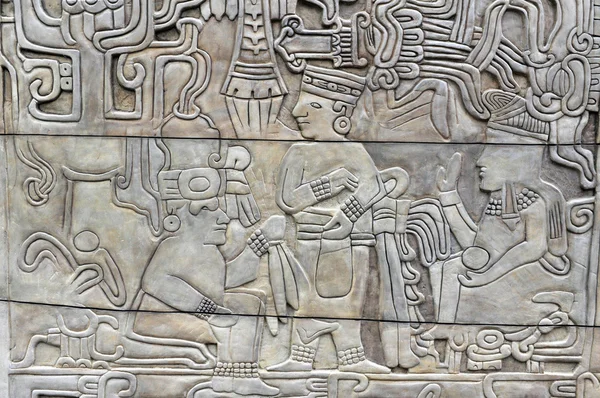 Il Museo Nazionale di Antropologia a Città del Messico — Foto Stock