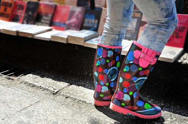 Colorful boots — Stock Photo, Image