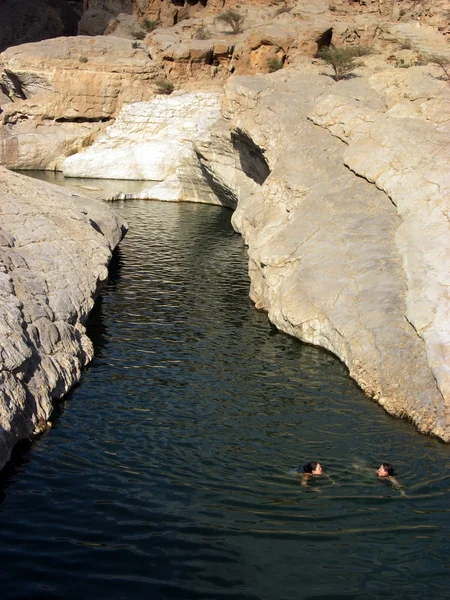 Natural Wadi în Oman — Fotografie, imagine de stoc
