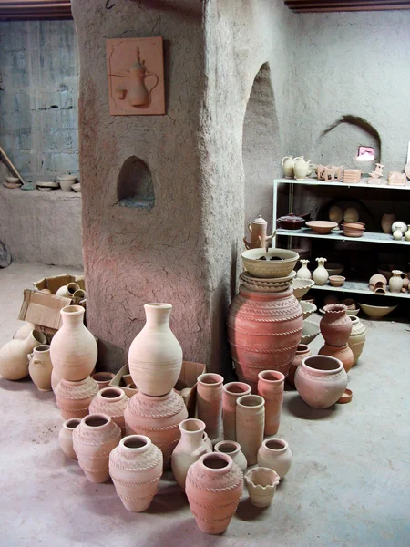 Рынок керамики Бахла в Омане — стоковое фото
