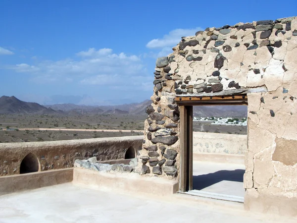 Форт Нахал в Омане — стоковое фото