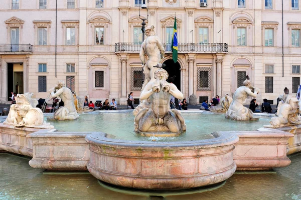 Piazza Navona Roma — Stok fotoğraf