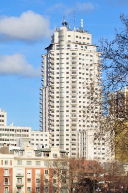 İspanya - madrid cityscape seyahat fotoğrafları