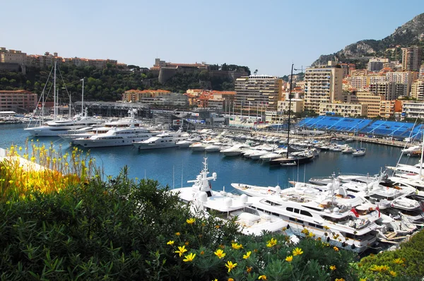 Monaco och monte carlo rike — Stockfoto