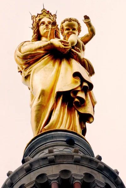 Notre dame de la garde, Marsylia, południowej Francji — Zdjęcie stockowe