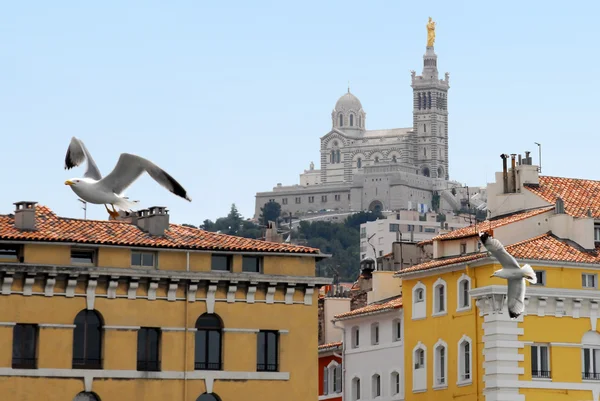 Notre Dame de la Garde, Marseille, South France — Stock Photo, Image
