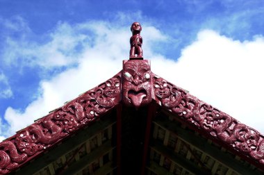 Saint Mary's Maori Church at Tikitiki clipart