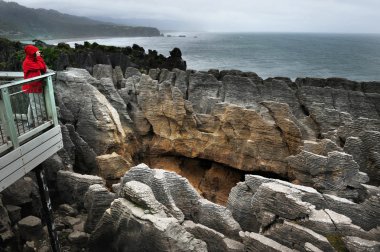 New Zealand South Island Pancake Rocks clipart