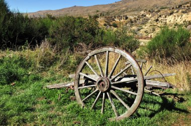 Landscape View of South Island, New Zealand clipart