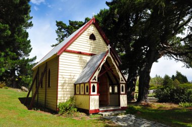 Kilise south Island, Yeni Zelanda