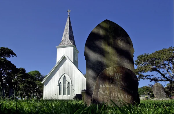 Северная церковь Ваймати, Новая Зеландия — стоковое фото