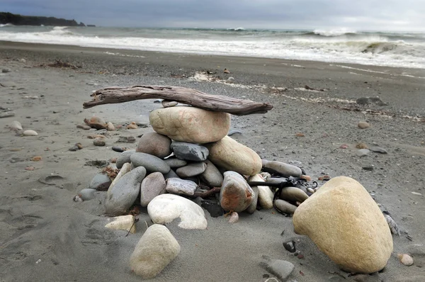 West coast beach, Yeni Zelanda — Stok fotoğraf