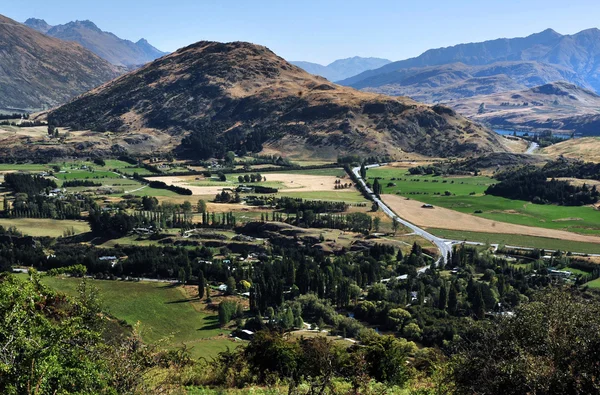 Vista de South Island, Nova Zelândia — Fotografia de Stock