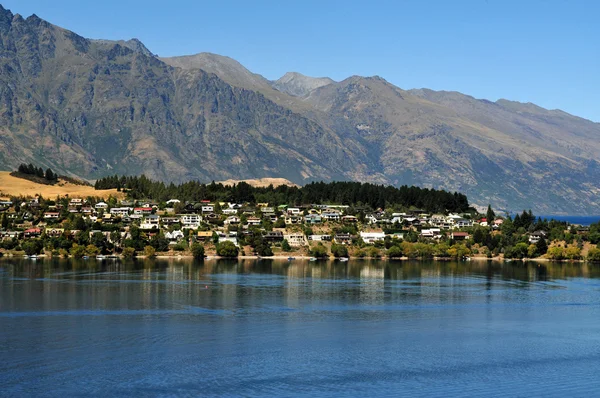 ワカティプ湖、クイーンズタウン、ニュージーランド — ストック写真