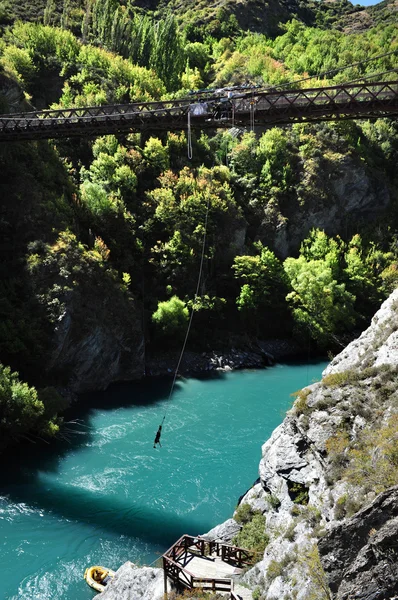 stock image Bungy Jumping, Queenstown, NZ