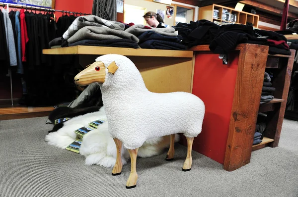 Tienda de lana de Nueva Zelanda — Foto de Stock