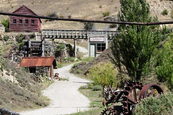 Old Gold Mining Town, New Zealand — Stock Photo, Image