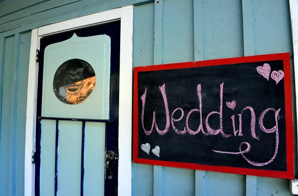 Wedding Sign — Stock Photo, Image