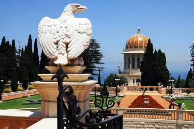 gezi fotoğrafları bahai türbelerin haifa, İsrail-