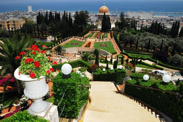 Travel Photos of Israel - Bahai Shrines in Haifa — Stock Photo, Image